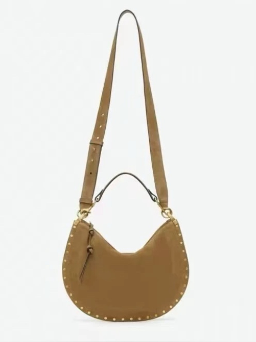 Isabel Marant OSKAN SOFT ZIP BAG
oskan soft zip bag in suede calfskin leather - Picture 12 of 16